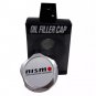 Silver Nismo Racing Oil Filler Cap Oil Tank Cover Aluminum For Nissan Cars