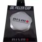 Silver Nismo Racing Oil Filler Cap Oil Tank Cover Aluminum For Nissan Cars