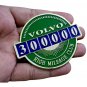 Volvo Mileage Grill Emblem 100k 200k 300k Metal 240 850 940 XC90 XC60 S40 V70
