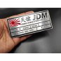 HONDA CIVIC METAL EMBLEM KANJOZOKU JDM EF EJ EG EK FD FK8 FC FD2R ADHESIVE NEW
