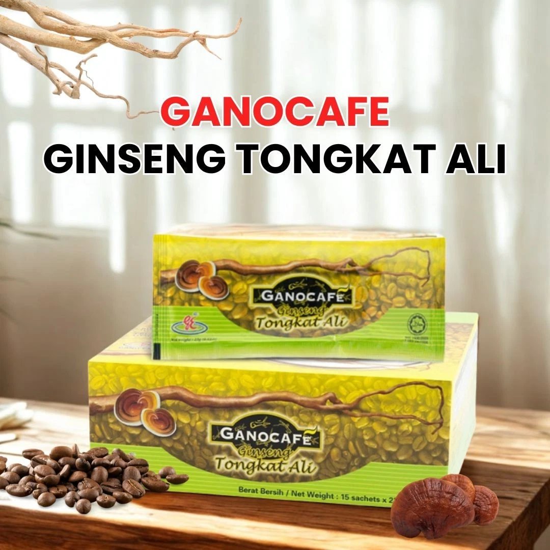 10 X Gano Excel Gano Cafe Ginseng Ganoderma Coffee 15 Sachets