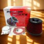 APEXi Style Power Intake Dual Funnel Air Filter + Flange 76mm 3 Inlet Universal