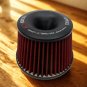 APEXi Style Power Intake Dual Funnel Air Filter + Flange 76mm 3 Inlet Universal