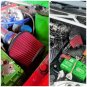 APEXi Style Power Intake Dual Funnel Air Filter + Flange 76mm 3 Inlet Universal