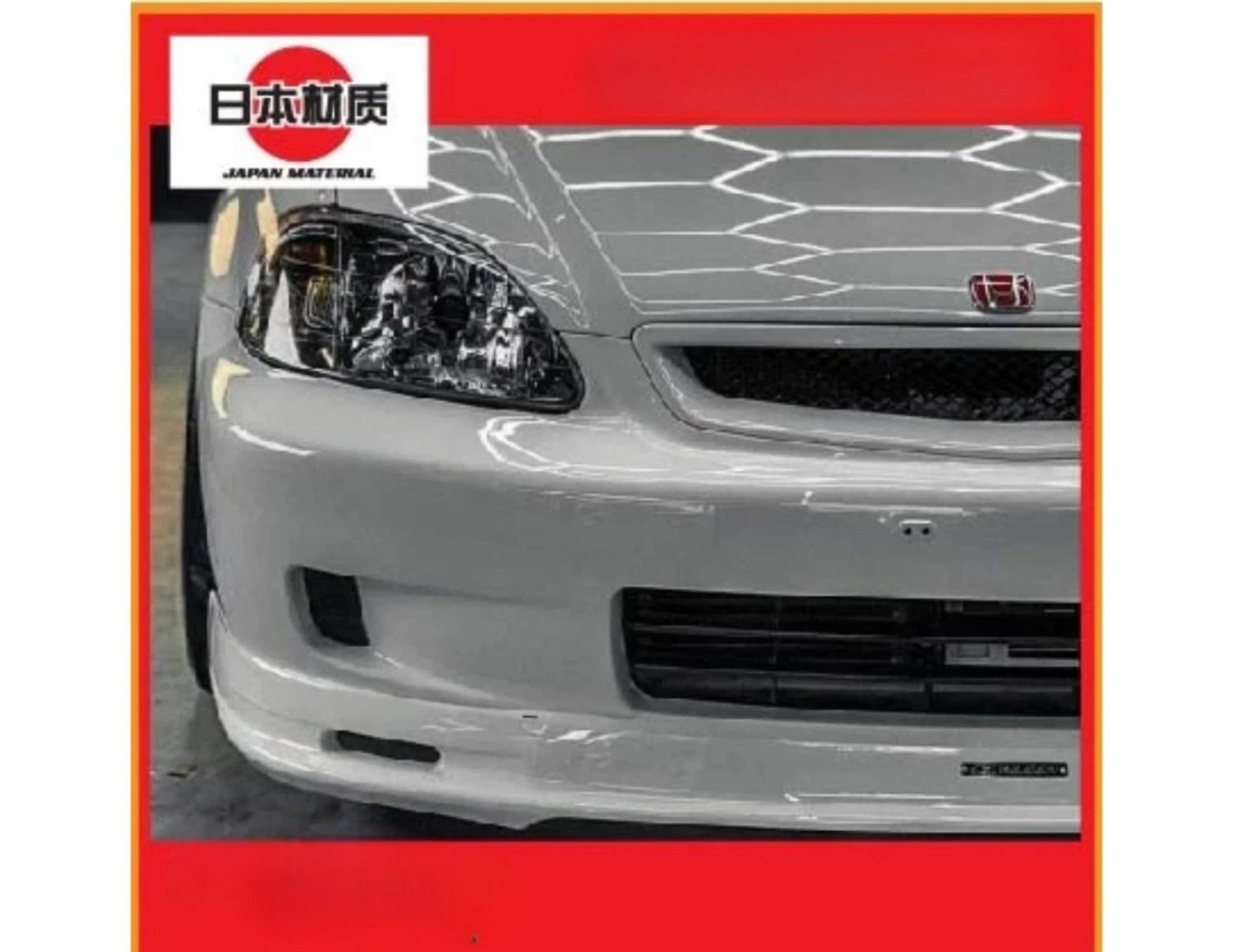 JDM Emblem Mugen For Front Lip Emblem Mugen Honda Export Spec Aluminium