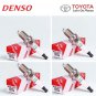 4 pcs Genuine DENSO Iridium Spark Plugs OEM 90919-01210 SK20R11 3297 for Toyota