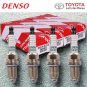 4 pcs Genuine DENSO Iridium Spark Plugs OEM 90919-01210 SK20R11 3297 for Toyota