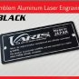Varis Emblem Aluminum Laser Engraving Emblem JDM