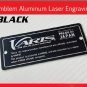 Varis Emblem Aluminum Laser Engraving Emblem JDM