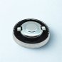 YAMAHA GT80 GT1 GTMX MX80 OEM CHROME GAS FUEL TANK CAP 122-24610-01-00