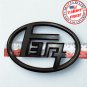 Black TOYOTA TEQ Car Emblem Badge Japanese (13x9.0cm) CAMRY 4RUNNER COROLLA RAV4