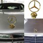 Gold Logo Emblem Mercedes Benz W124 W202 W203 W204 W140 W210 W211 W212