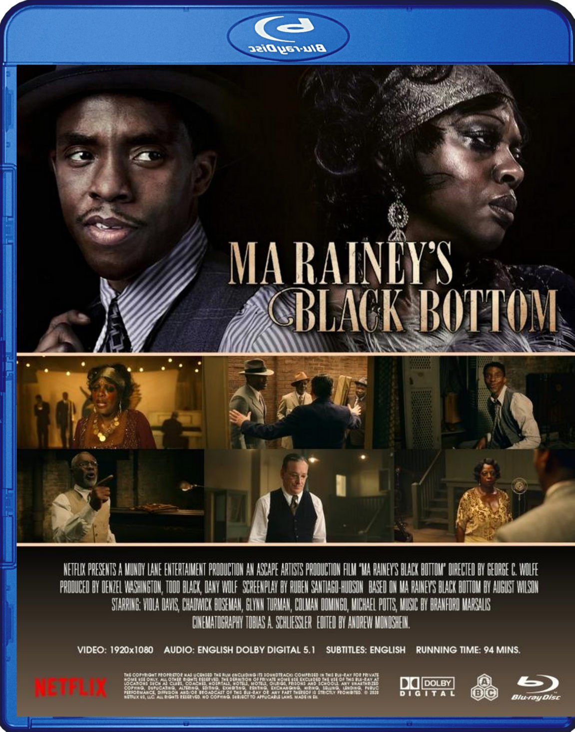 Ma Rainey's Black Bottom [Blu-ray]