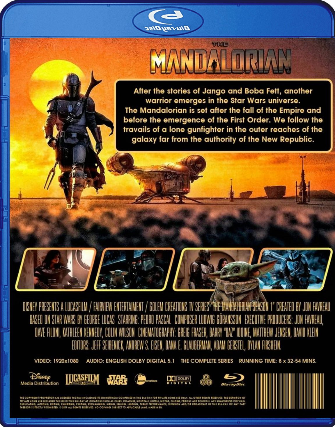 The Mandalorian [Blu-ray] Season 1 (Star Wars)