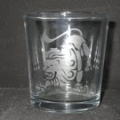 NEW ETCHED ZODIAC LEO LION 10 OZ DRINKING ROCKS GLASS TUMBLER