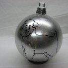 NEW HANDPAINTED BRUSSELS GRIFFON UNBREAKABLE CHRISTMAS BALL ORNAMENT