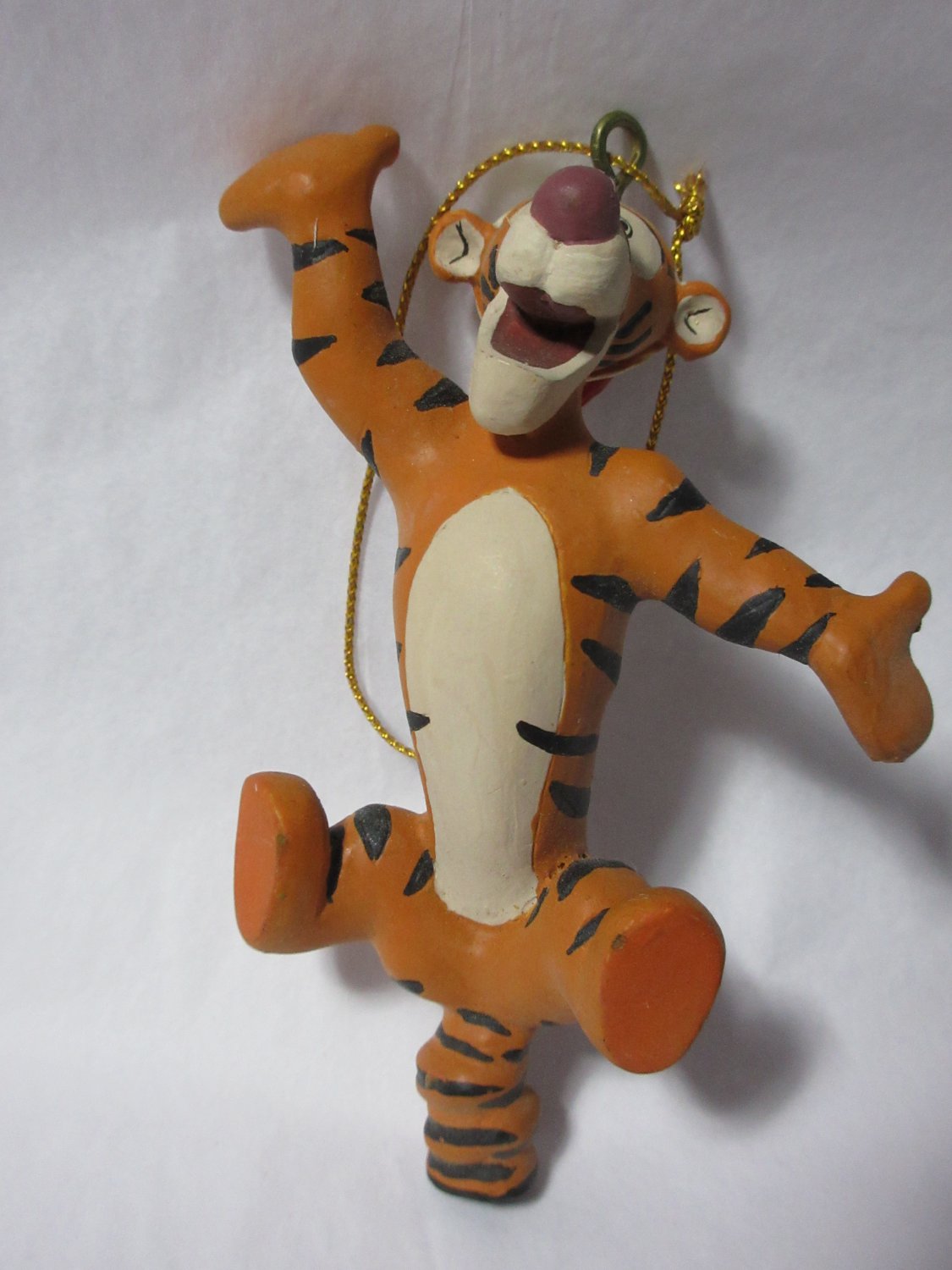 VINTAGE WALT DISNEY BOUNCING TIGGER CHRISTMAS TREE ORNAMENT