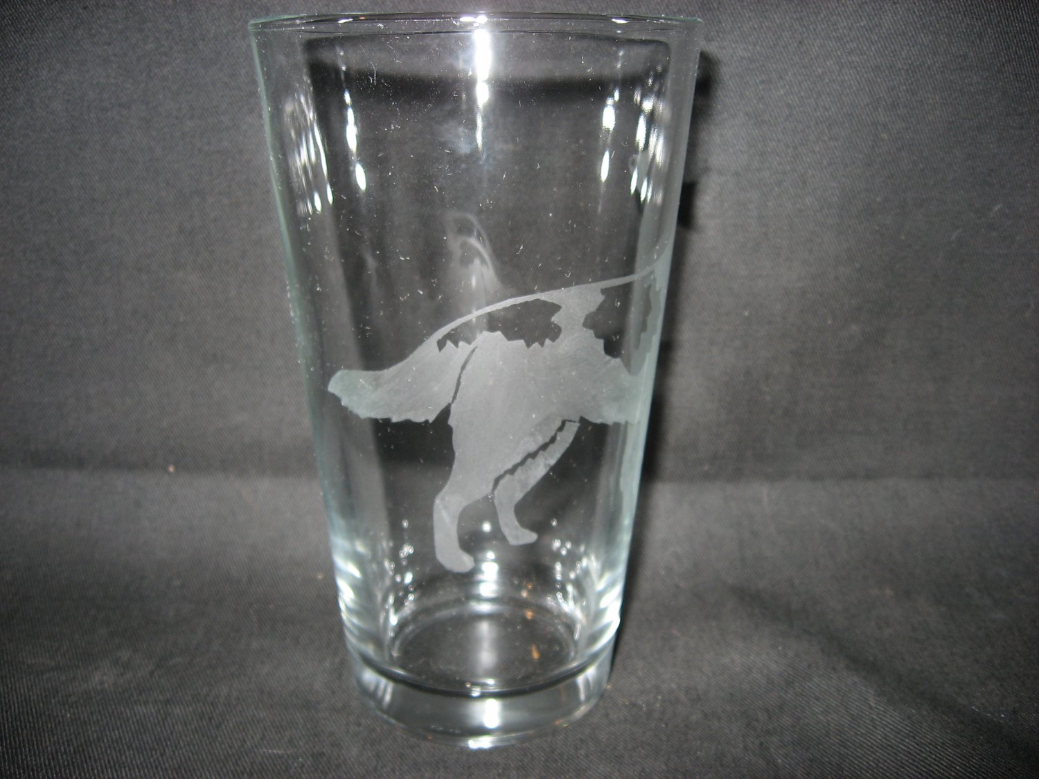 NEW ETCHED NEDERLANDSE KOOIKERHONDJE 13 OZ DRINKING GLASS TUMBLER