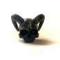 Devil skull hood ornament (car radiator mascot)