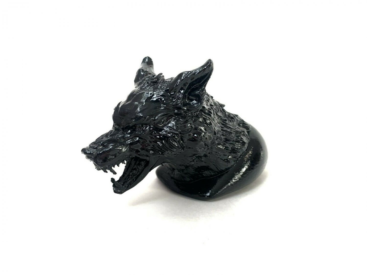 Evil Wolf hood ornament (car radiator mascot)