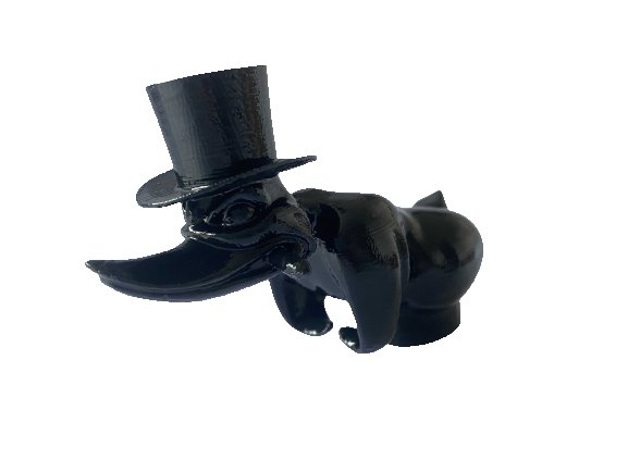 Aristocratic convoy bad duck from Death Proof hood ornament (car mascot)