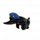 Military bad painted duck soldier from Death Proof hood ornament (car mascot)