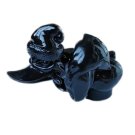 Christmas Santa convoy bad duck from Death Proof hood ornament (car mascot)