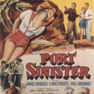PORT SINISTER 1953 RARE MOVIE ON DVD-R