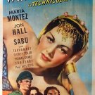 WHITE SAVAGE 1943 IN COLOR ON DVD-R VERY RARE