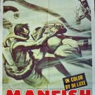 MANFISH 1956 RARE CRIME FILM ON DVD