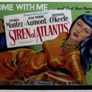 SIREN OF ATLANTIS 1949 RARE ADVENTURE FILM ON DVD MARIA MONTEZ