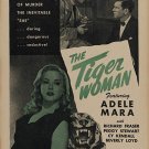 THE TIGER WOMAN 1945 RARE CRIME DRAMA ON DVD !
