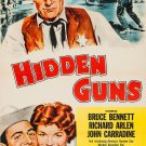 HIDDEN GUNS 1956 RARE WESTERN FARON YOUNG CO-STARS