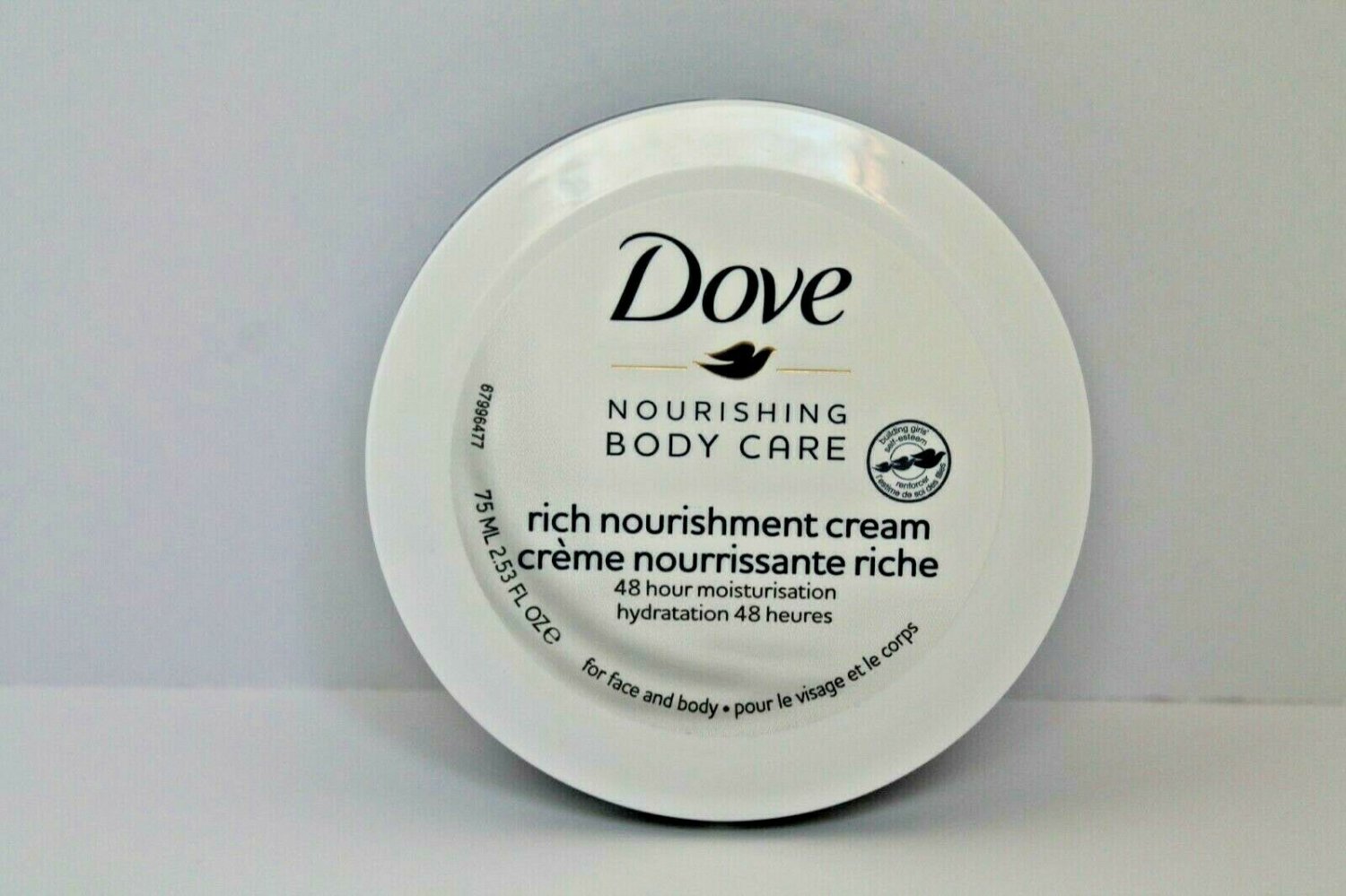 Dove 2.53oz Nourishing Skin Care Body cream