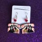 Scream Casey Becker Scary Halloween Retro 80’s Telephone Dangle Earrings