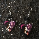 For the love of Horror Heart Shaped Tableau Bram Stoker's Dracula Dangle Earrings For the love of Horror Heart Shaped Tableau Bram Stoker's Dracula Dangle Earrings