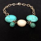 Iran Turquoise & Mother of Pearl Stone Bracelet