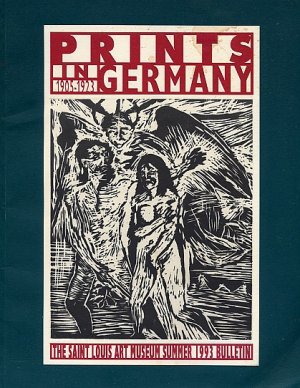 Prints in Germany Expressionism KOLLWITZ Max Beckmann DIX Nolde Kirchner ART Museum Bulletin Book