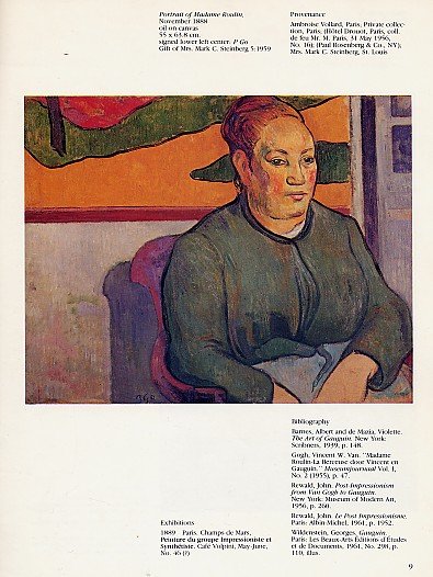 IMPRESSIONISM POST IMPRESSIONISM Gauguin van Gogh Cezanne Art Museum Bulletin