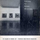 MOMA PAINTINGS Collections Anniversary Exhibition MUSEUM OF MODERN ART Catalog Bulletin