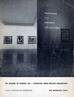 MOMA PAINTINGS Collections Anniversary Exhibition MUSEUM OF MODERN ART Catalog Bulletin