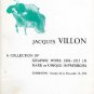 Jacques Villon Graphic ART Prints Watercolor Paintings ETCHING Catalog