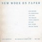 NEW WORK ON PAPER American Drawing Watercolors Museum of Modern Art book