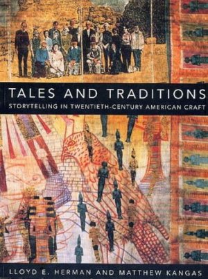 American Crafts ART BOOK Storytelling Robert Arneson Viola Frey Held GLASS Pottery Textiles Jewelry