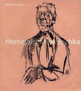 Homage to Kokoschka ART BOOK Modern Drawing Painting German Expressionism Figures Self-Portraits