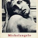 Michelangelo ART BOOK Sculpture Italian Renaissance Artist Nudes Figures Portraits Tombs