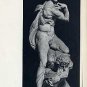 Michelangelo ART BOOK Sculpture Italian Renaissance Artist Nudes Figures Portraits Tombs