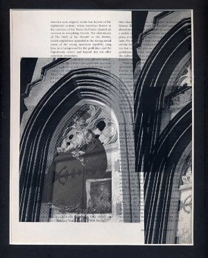 ORIGINAL ART Work Found Object  Photography Surrealism Gothic Architecture St. Louis