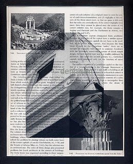 ORIGINAL ART Digital Photography St. Louis Grove Surreal Architecture Ancient Greek Temple