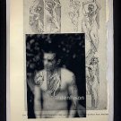Traces and Remains ORIGINAL ART Gay Coloured Surrealism Found Object Photography Male Nudes